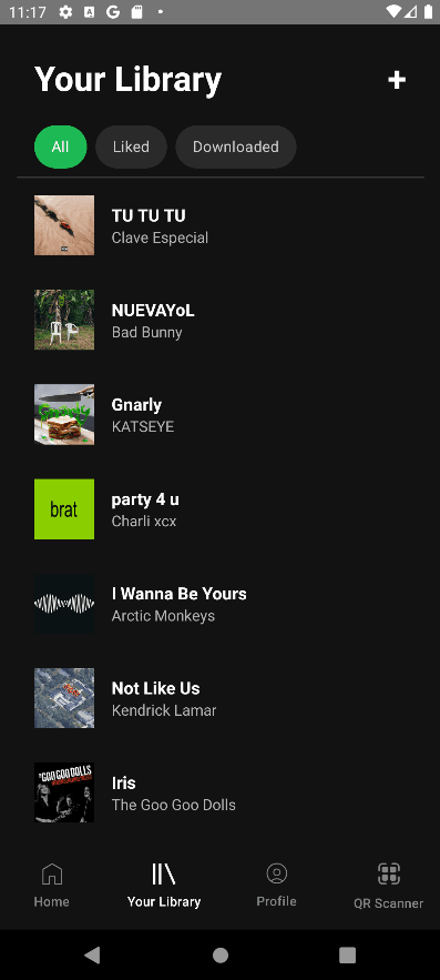 Pertamaxify Android Music Player