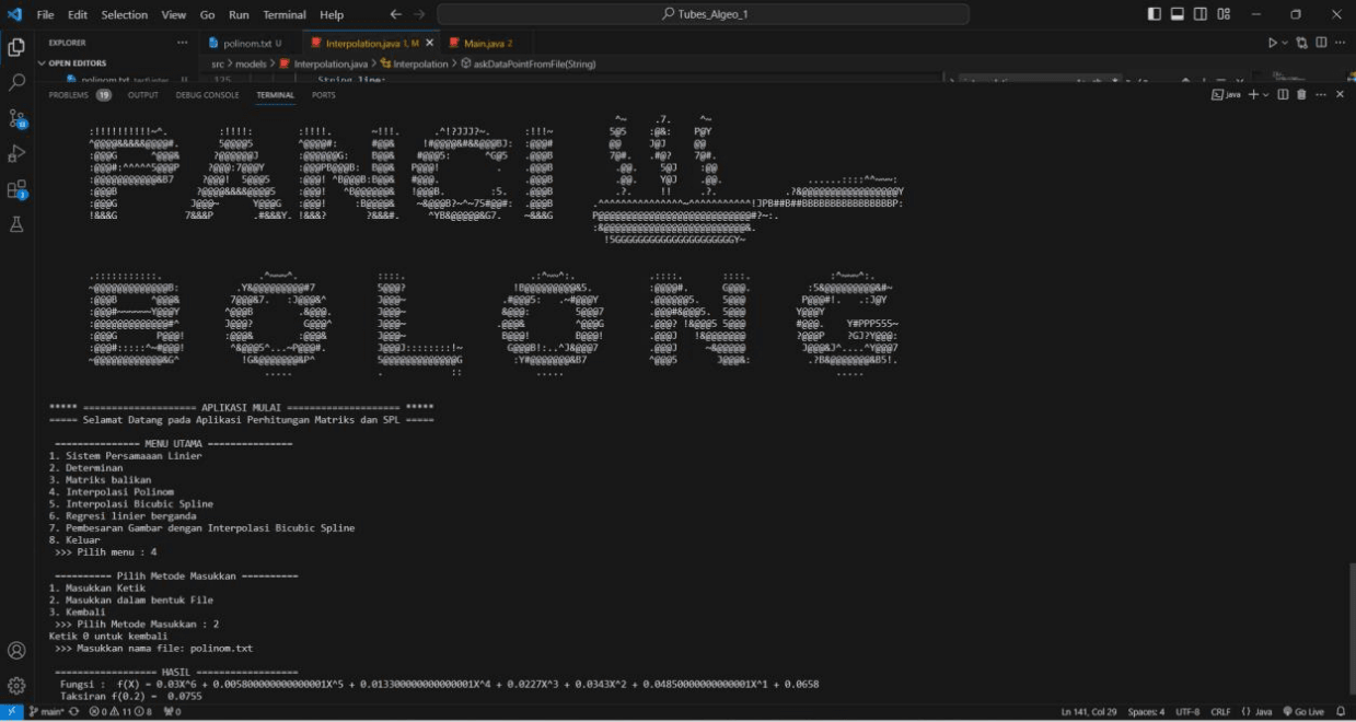 Linier Algebra Calculator and Image Scaling